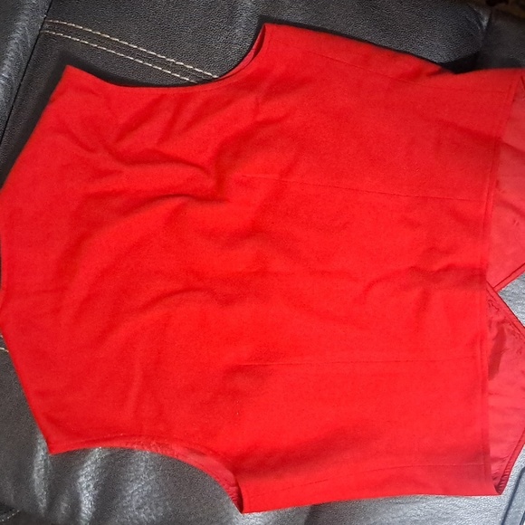 Elegant Pendleton Mother of Pearl 2-Button Vest - Women's Size 12 - Picture 4 of 4